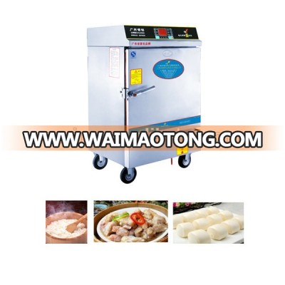 G02 automatic 8-basin electric steam rice steam cooker passed ISO9001