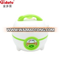 Safe and cold handle multifunction korea green mini portable travel electric crispy rice cooker